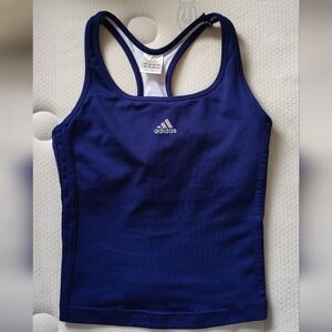 Adidas Navy Racerback Tank